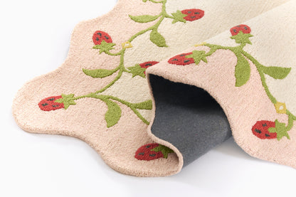 Lily LIY-6 Multicolor Area Rug, vibrant hand-tufted wool with playful patterns