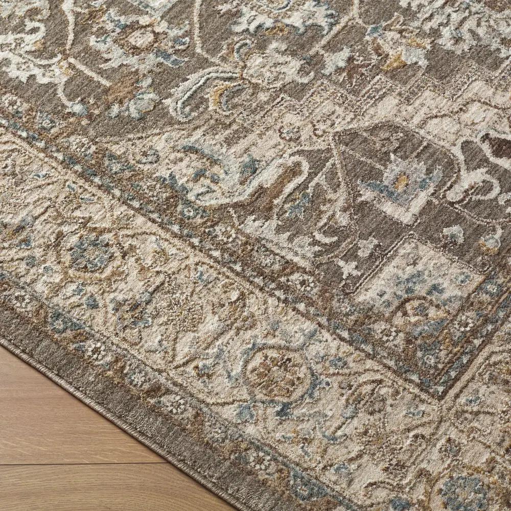 LIVABLISS Arda ACZ-2308 Taupe Traditional Area Rug