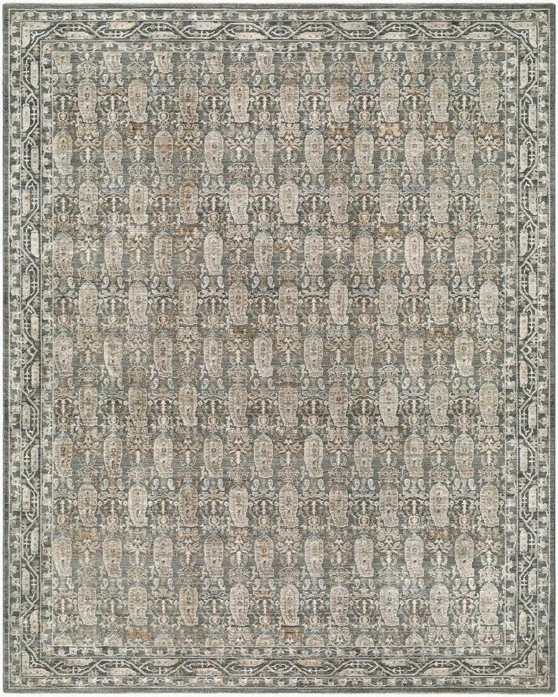 LIVABLISS Arda ACZ-2309 Dark-Green Traditional Area Rug
