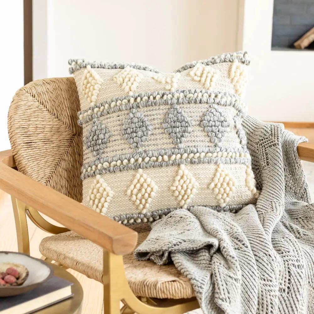 Surya Anders ADR-006 Hand Woven Accent Pillow