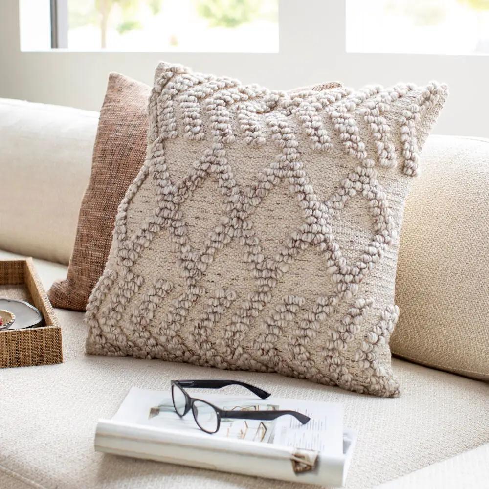 Surya Anders ADR-008 Hand Woven Accent Pillow