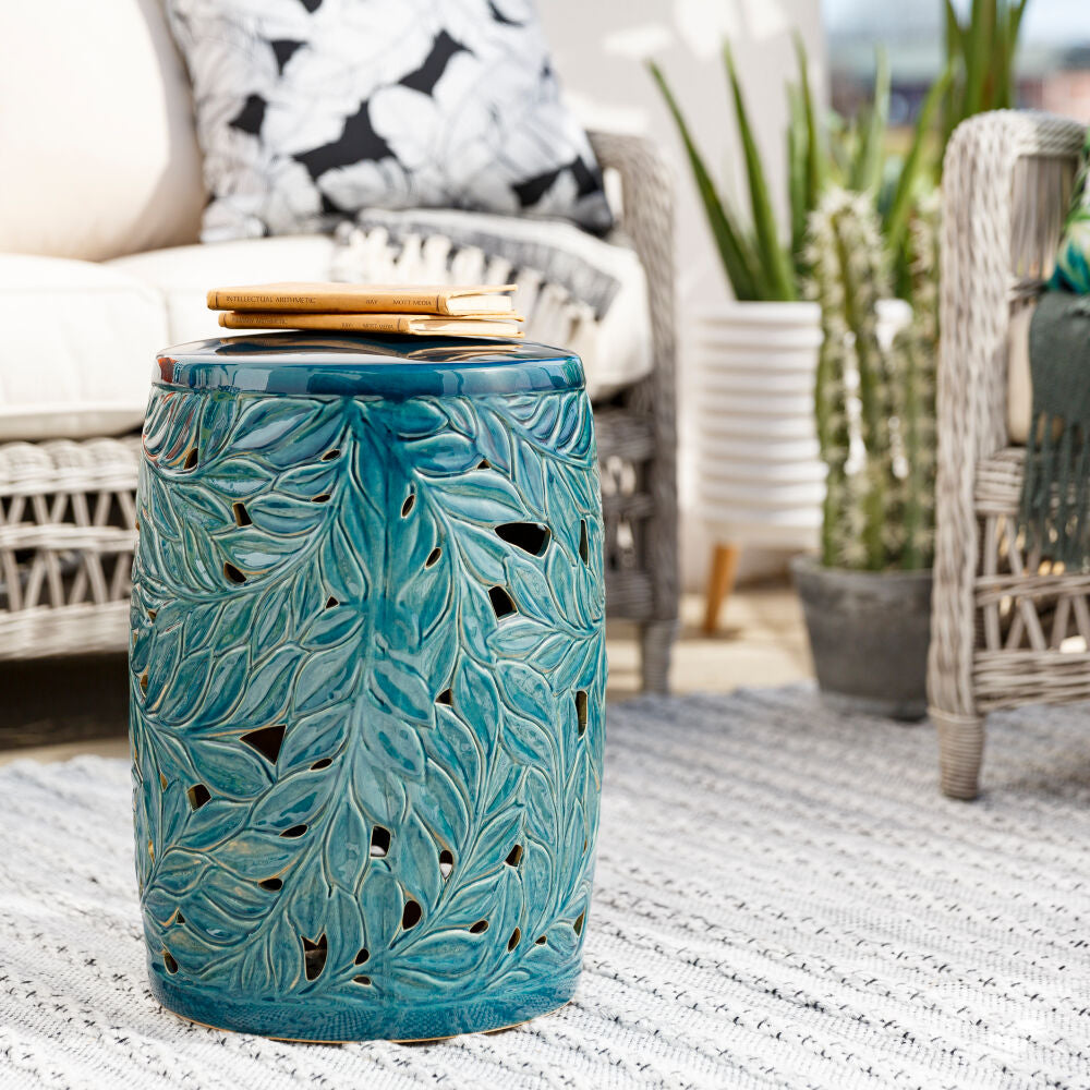 Surya Achilles AEH-003 Furniture Garden Stool by LIVABLISS