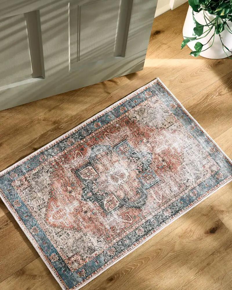 Amelie AML-2309 Rust Area Rug by LIVABLISS