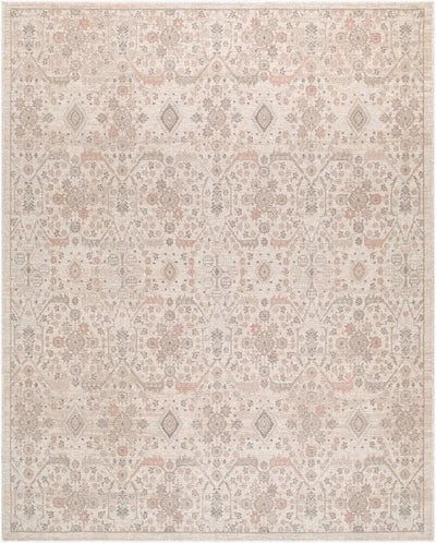 LIVABLISS Aston Villa ASV-2304 Ivory Traditional 100% Polyester Area Rug