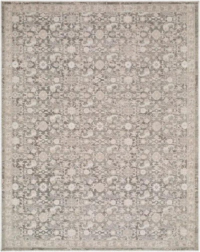 LIVABLISS Aston Villa ASV-2305 Stone-Gray 100% Polyester Machine Woven Area Rug