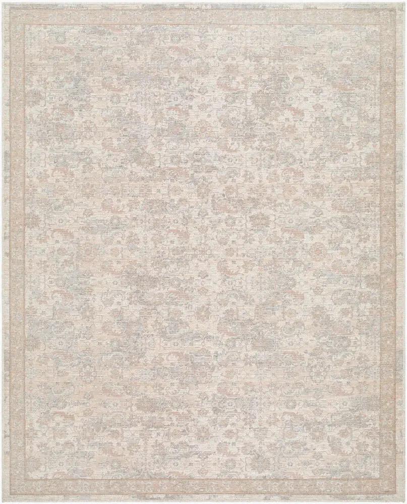 LIVABLISS Aston Villa ASV-2307 Beige 100% Polyester Machine Woven Area Rug