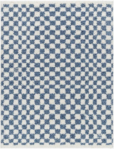 LIVABLISS Birmingham BMM-2320 Ivory and Blue Area Rug
