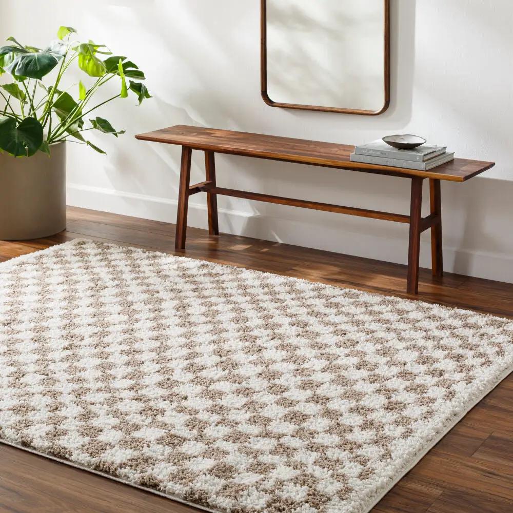 LIVABLISS Birmingham BMM-2322 Ivory and Tan Area Rug