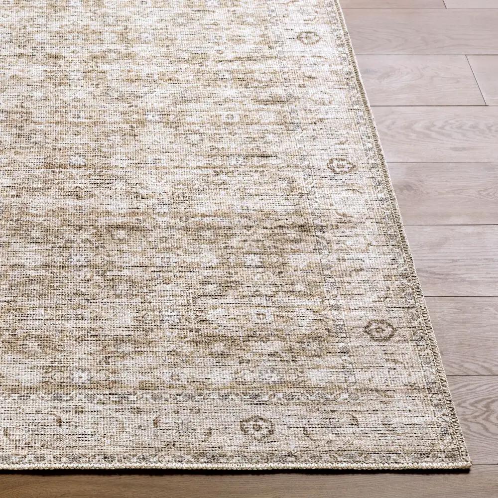 Livabliss x Becki Owens Aureta BOAU-2302 Taupe Machine Washable 100% Polyester Area Rug