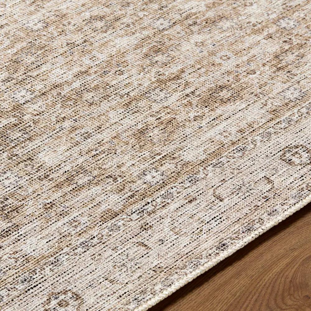 Livabliss x Becki Owens Aureta BOAU-2302 Taupe Machine Washable 100% Polyester Area Rug