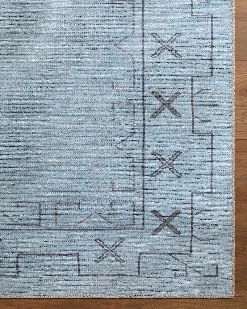 Livabliss x Becki Owens Casita BOCS-2303 Powder-Blue Area Rug
