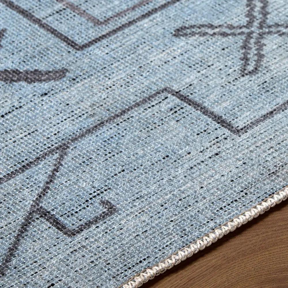 Livabliss x Becki Owens Casita BOCS-2303 Powder-Blue Area Rug