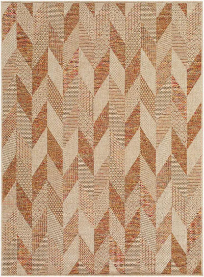 LIVABLISS Crete CEE-2306 Burnt-Sienna Area Rug
