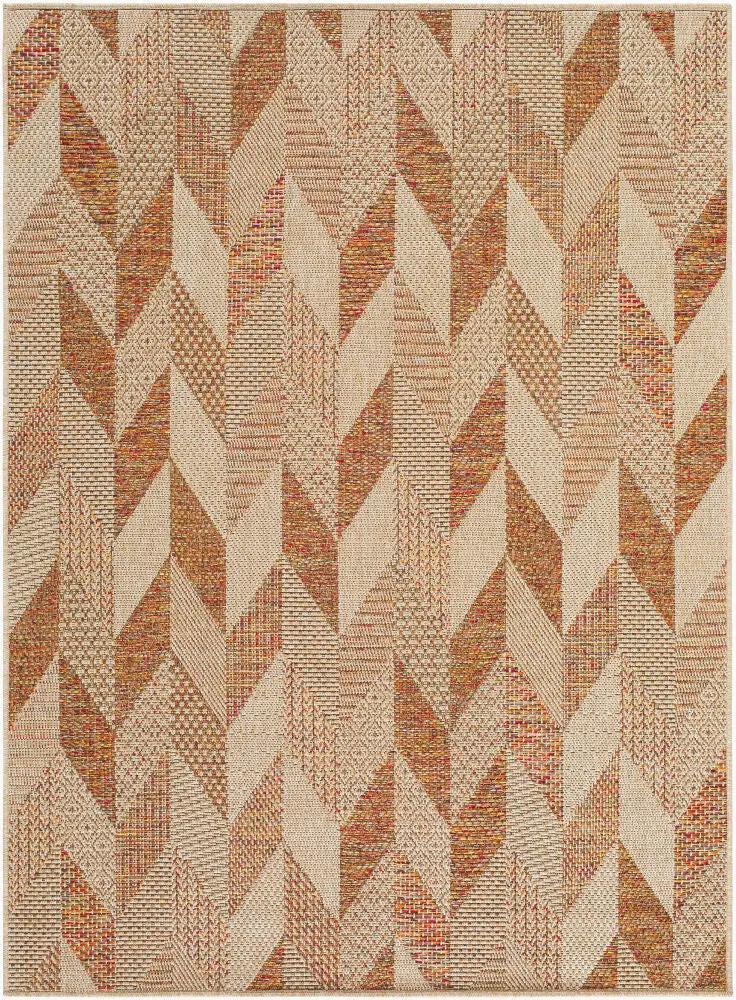 LIVABLISS Crete CEE-2306 Burnt-Sienna Area Rug