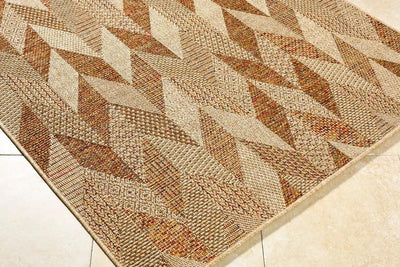 LIVABLISS Crete CEE-2306 Burnt-Sienna Area Rug