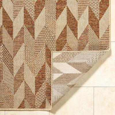 LIVABLISS Crete CEE-2306 Burnt-Sienna Area Rug