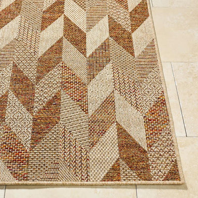 LIVABLISS Crete CEE-2306 Burnt-Sienna Area Rug