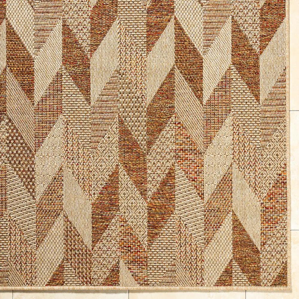 LIVABLISS Crete CEE-2306 Burnt-Sienna Area Rug