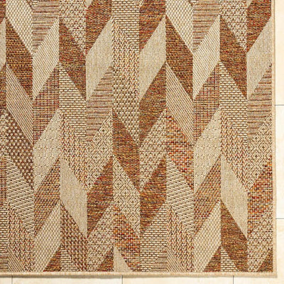 LIVABLISS Crete CEE-2306 Burnt-Sienna Area Rug
