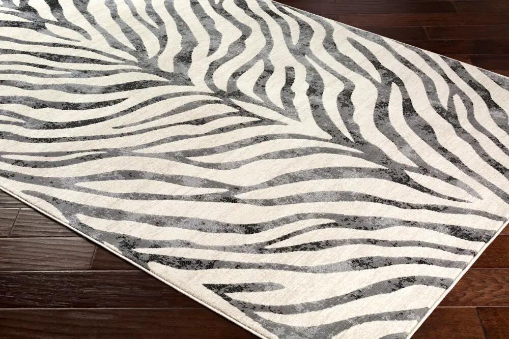 LIVABLISS City CIT-2300 Black Area Rug