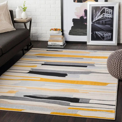 LIVABLISS City CIT-2340 Yellow Area Rug