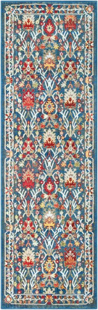 LIVABLISS Crafty CRT-2308 Blue Area Rug