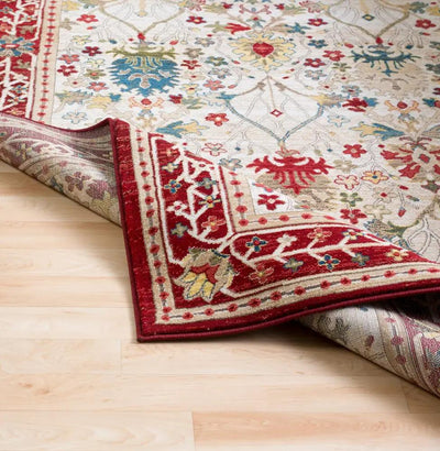 LIVABLISS Crafty CRT-2309 Red Area Rug