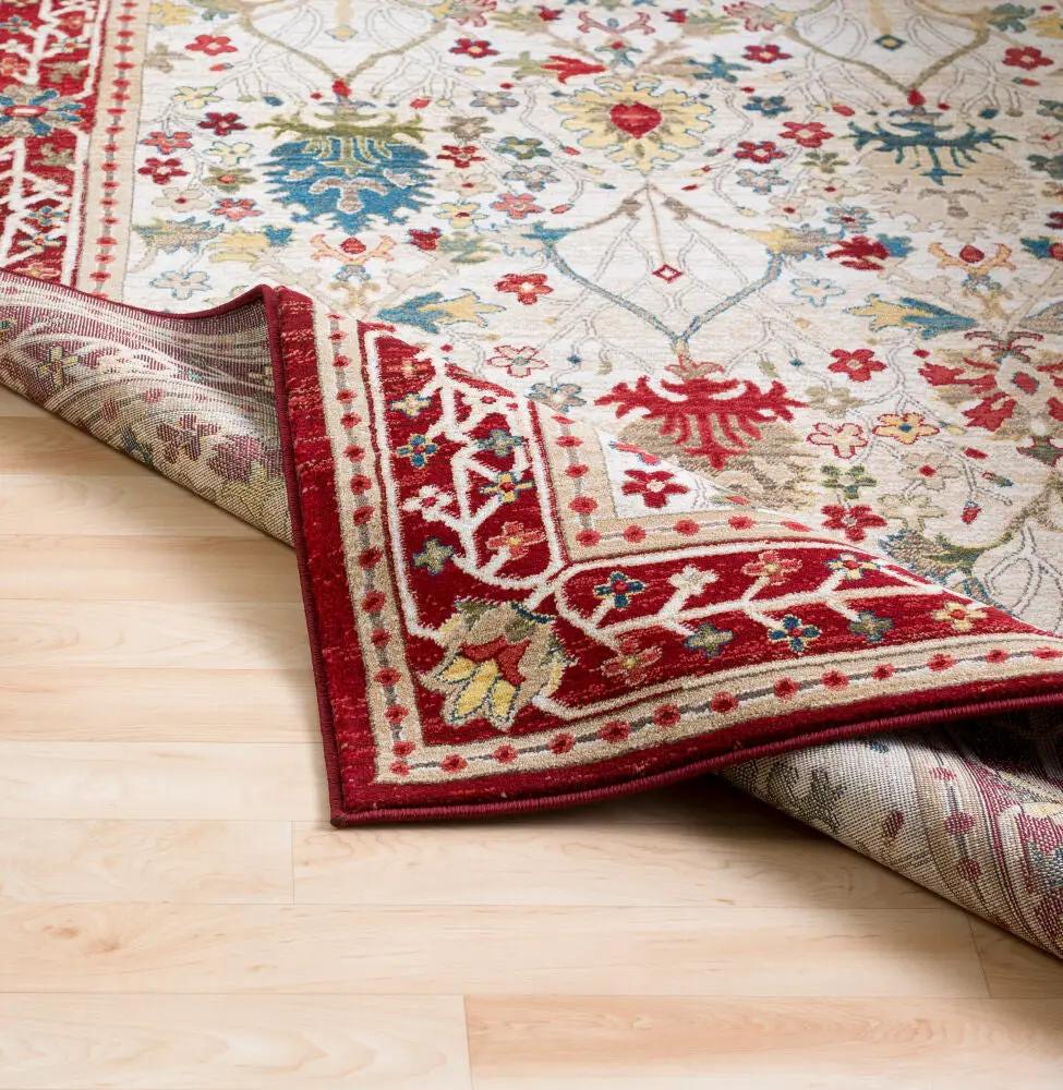 LIVABLISS Crafty CRT-2309 Red Area Rug