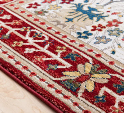 LIVABLISS Crafty CRT-2309 Red Area Rug