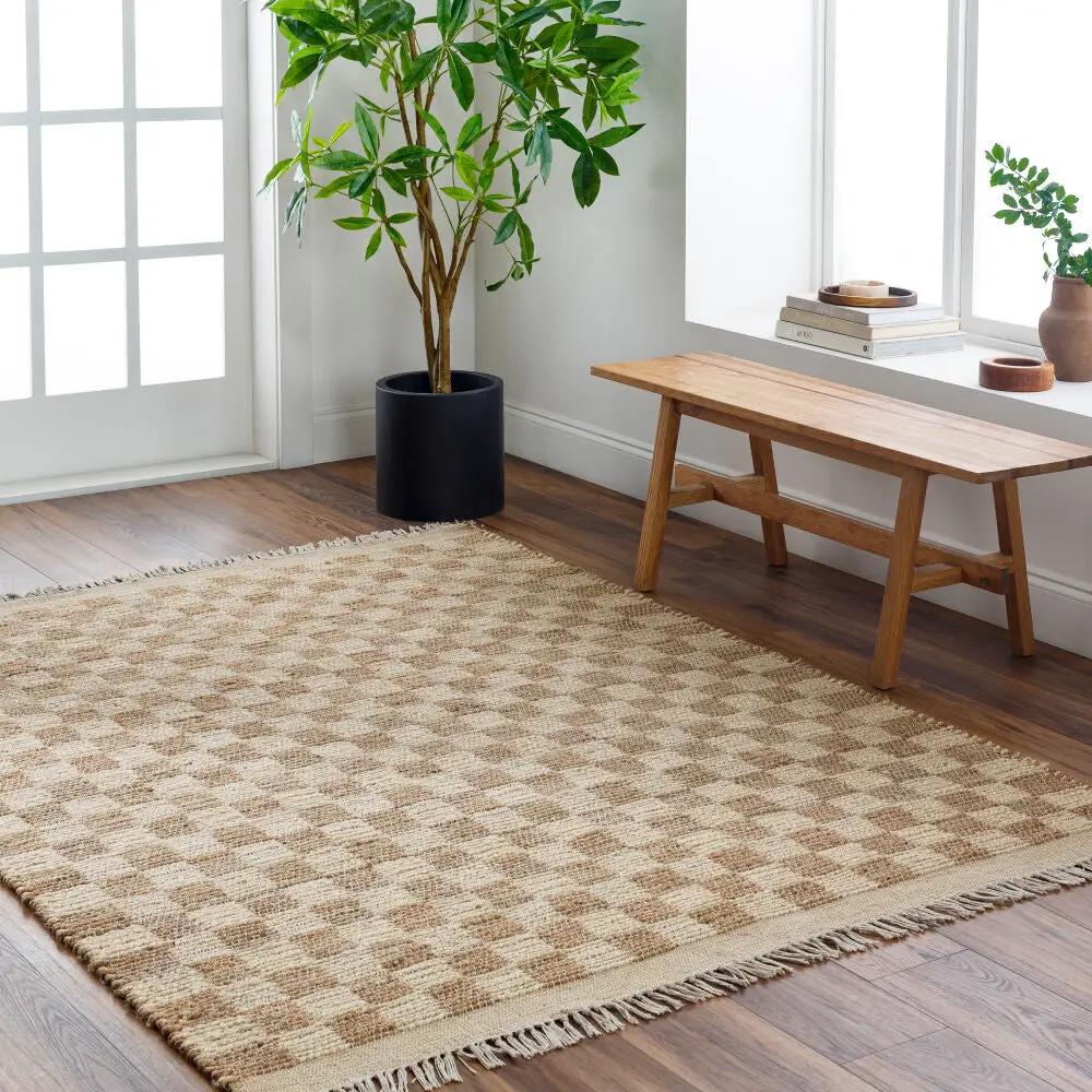 LIVABLISS Dama DMA-2300 Tan Area Rug