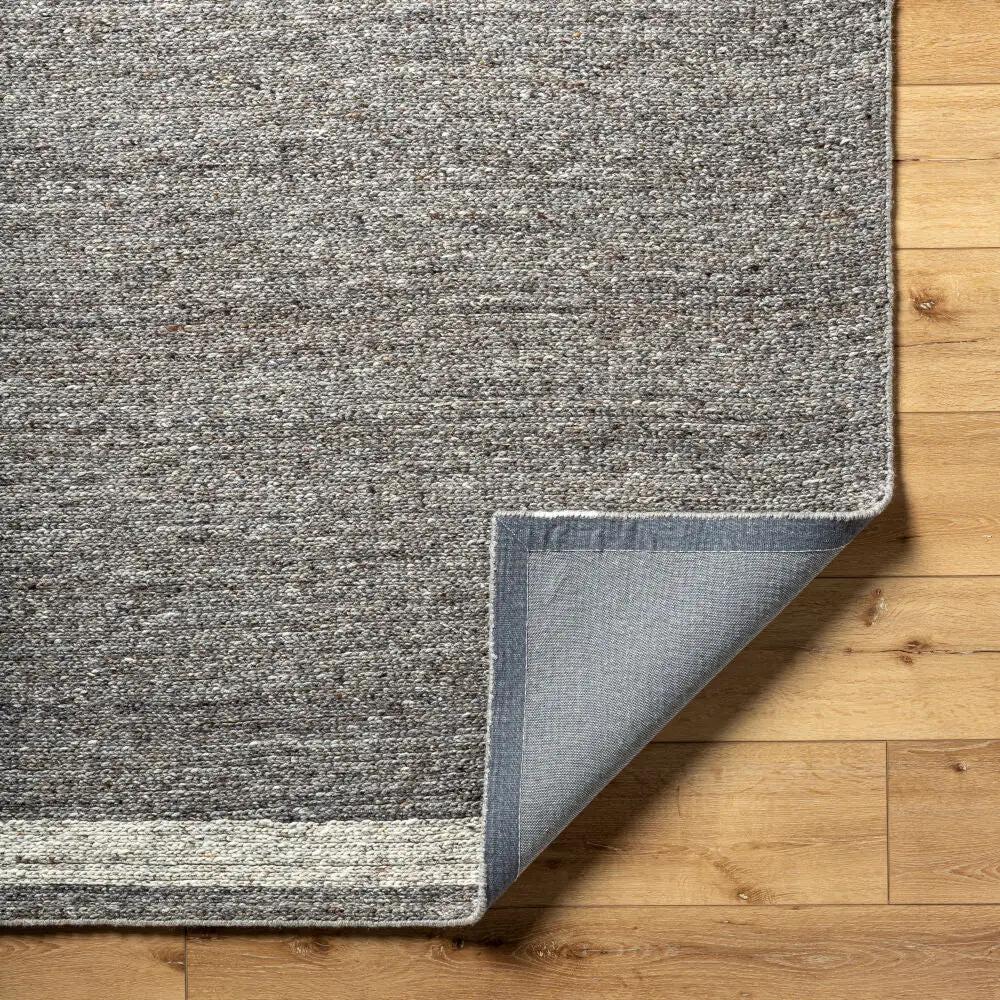 Derby DRB-2302 Charcoal Area Rug by LIVABLISS