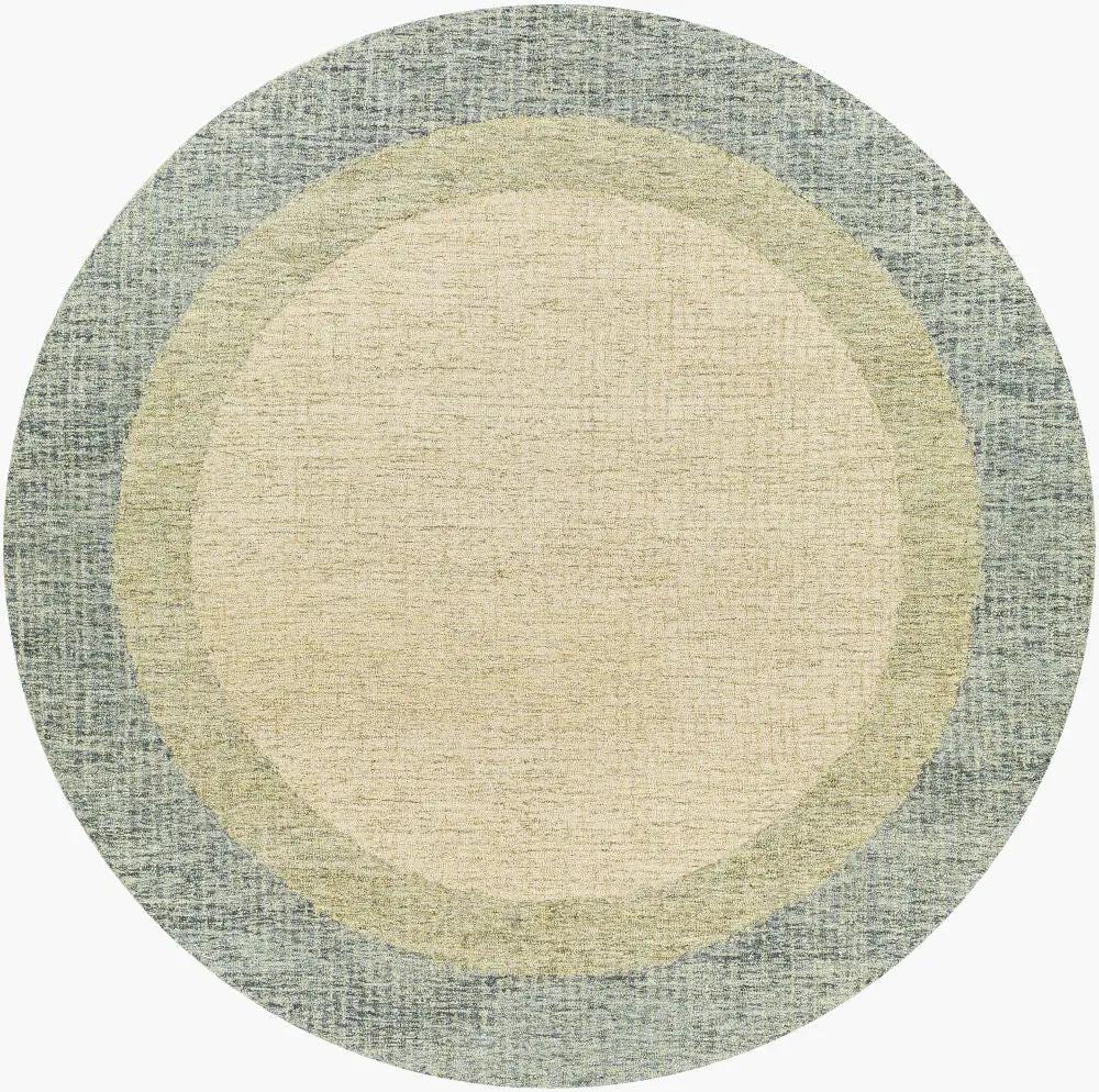 LIVABLISS Elena EAE-2302 Dusty-Sage Round Area Rug