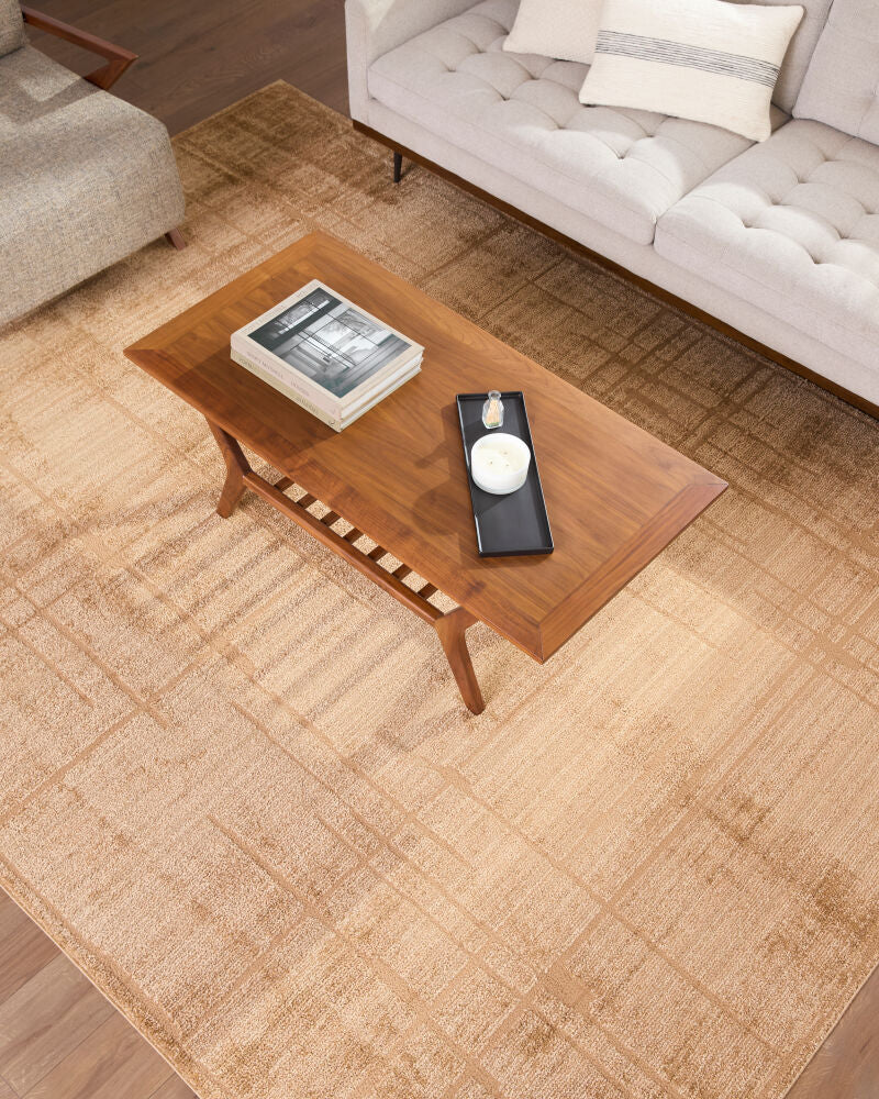 Elle Decor x Livabliss Alma EDAL-2303 Tan Area Rug