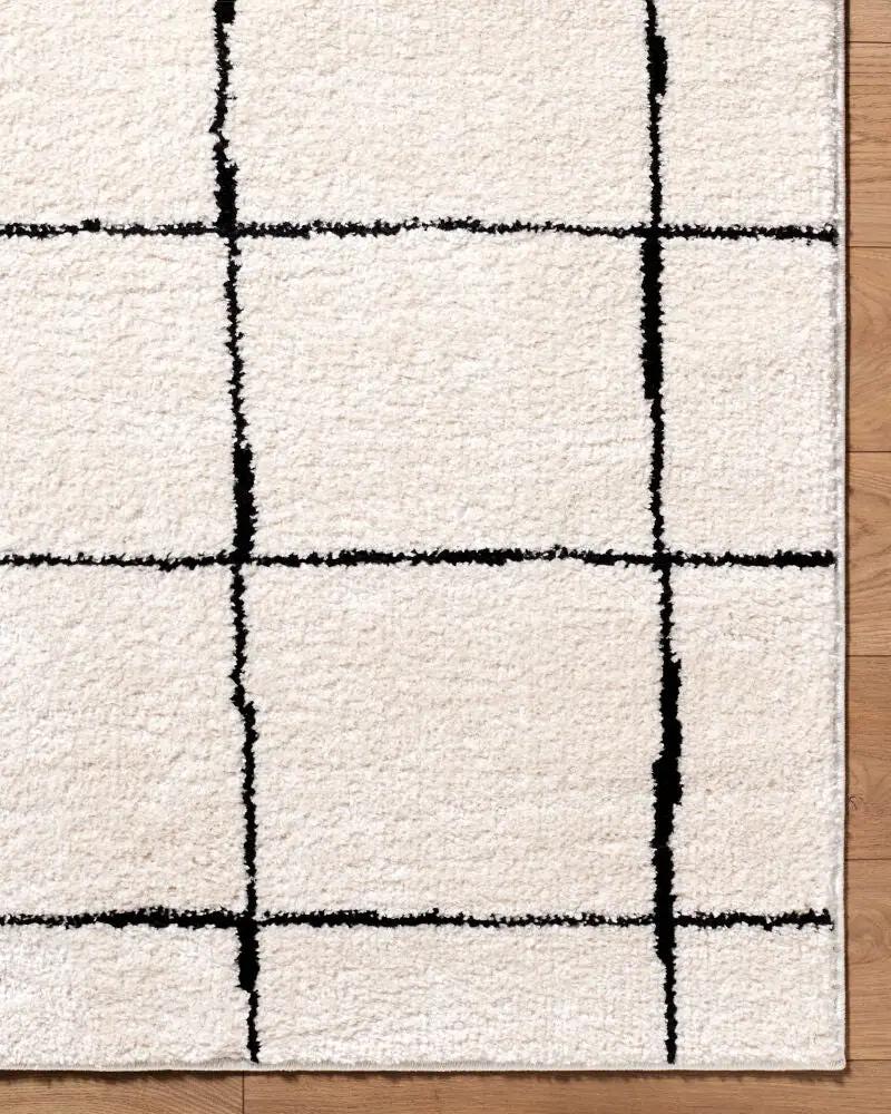 Rivoli EDRV-2300 Cream / Black Area Rug by Elle Decor x LIVABLISS