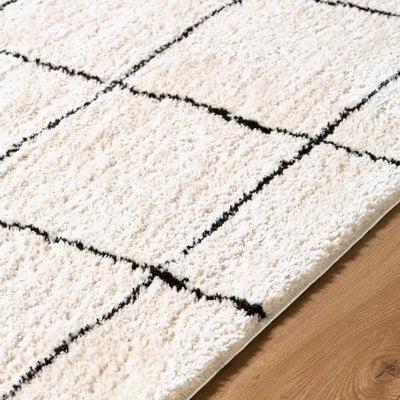 Rivoli EDRV-2300 Cream / Black Area Rug by Elle Decor x LIVABLISS
