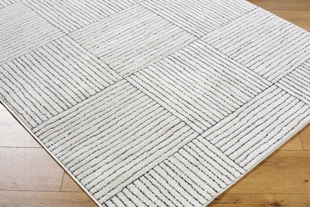 Architect GAAR-2300 Ivory / Black Area Rug by Galey Alix x LIVABLISS
