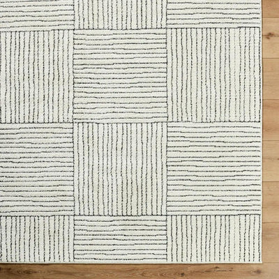 Architect GAAR-2300 Ivory / Black Area Rug by Galey Alix x LIVABLISS
