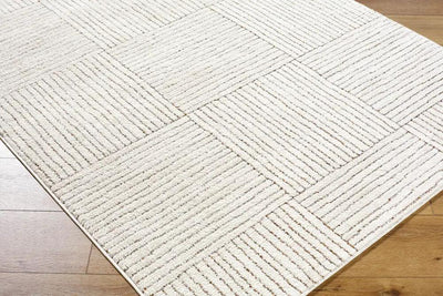 Architect GAAR-2301 Ivory / Dark Brown Area Rug by Galey Alix x LIVABLISS