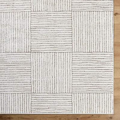 Architect GAAR-2301 Ivory / Dark Brown Area Rug by Galey Alix x LIVABLISS