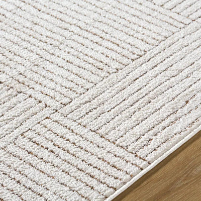 Architect GAAR-2301 Ivory / Dark Brown Area Rug by Galey Alix x LIVABLISS
