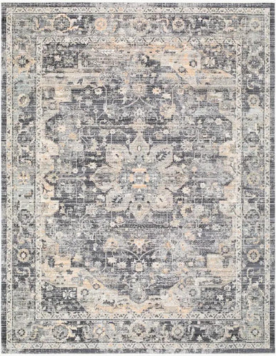 Livabliss x Galey Alix Breckley GABC-2300 Ink-Blue Area Rug