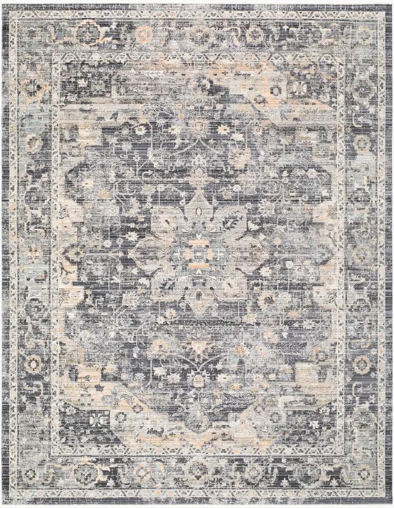 Livabliss x Galey Alix Breckley GABC-2300 Ink-Blue Area Rug