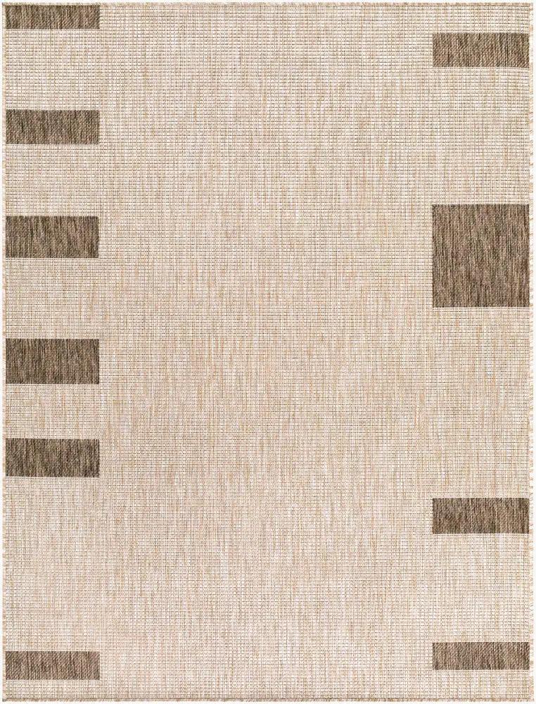 Livabliss x Galey Alix Boxwood GABO-2300 Tan Indoor and Outdoor Area Rug
