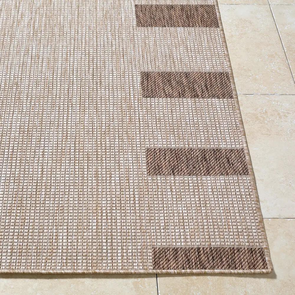 Livabliss x Galey Alix Boxwood GABO-2300 Tan Indoor and Outdoor Area Rug