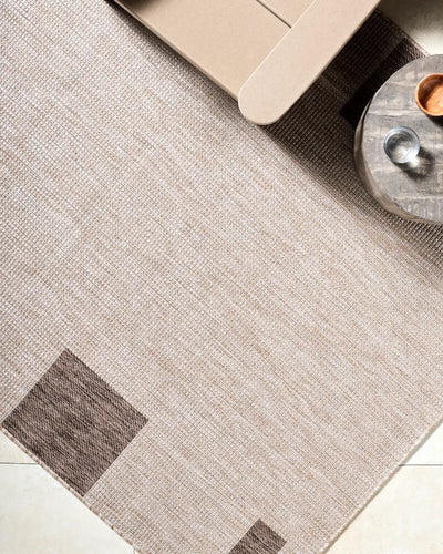 Livabliss x Galey Alix Boxwood GABO-2300 Tan Indoor and Outdoor Area Rug