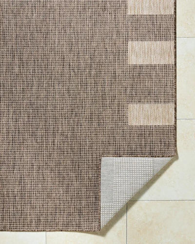 Livabliss x Galey Alix Boxwood GABO-2301 Dark-Brown Indoor and Outdoor Area Rug
