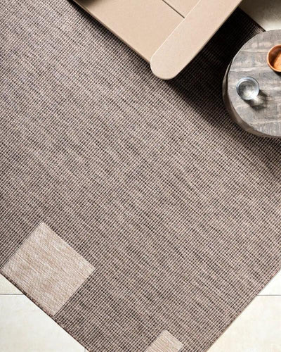 Livabliss x Galey Alix Boxwood GABO-2301 Dark-Brown Indoor and Outdoor Area Rug