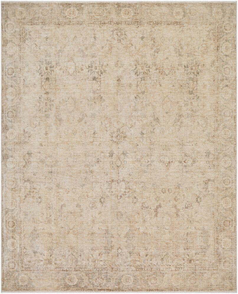 Galey Alix Fetscher GAHU-2301 Olive Area Rug by LIVABLISS