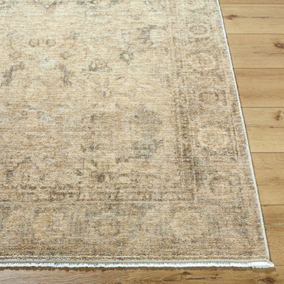 Galey Alix Fetscher GAHU-2301 Olive Area Rug by LIVABLISS