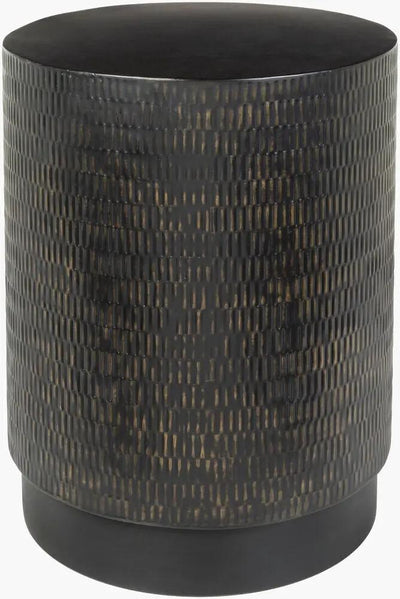 Amenet NEA-001 Gold / Black End Table by LIVABLISS